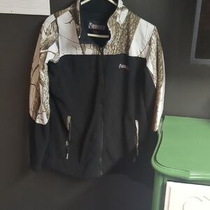Rocky Black and Woodland Pattern Jacket